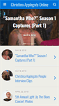 Mobile Screenshot of christina-applegate.com